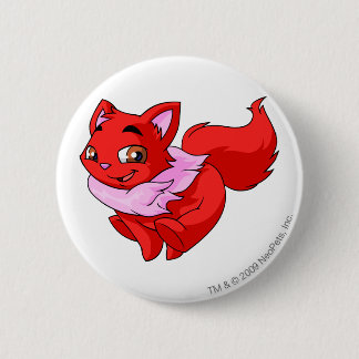 Badge Rond 5 Cm Rouge de Wocky