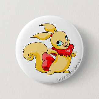Badge Rond 5 Cm Rouge d'Usul