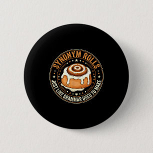 Badge Rond 5 Cm Rouleaux de synonymes comme la grammaire utilisée 