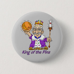 Badge Rond 5 Cm Roulement : Le Roi Of The Pins
