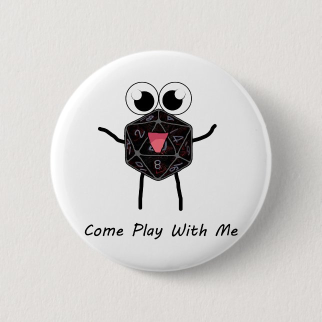 Badge Rond 5 Cm Roulez les matrices (Devant)