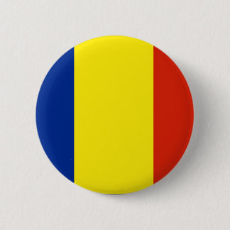 Badge Rond 5 Cm Roumanie