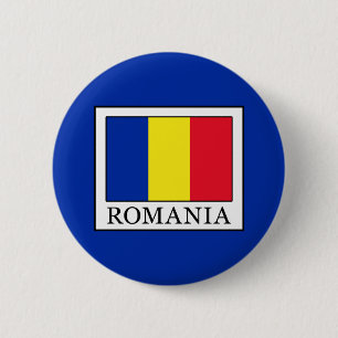 Badge Rond 5 Cm Roumanie