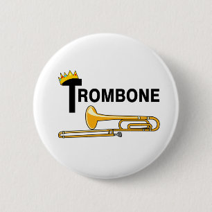Badge Rond 5 Cm Royal Trombone
