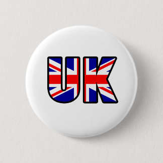 Badge Rond 5 Cm Royaume-Uni