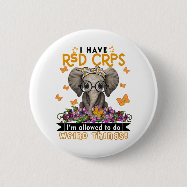 BADGE ROND 5 CM RSD CRPS (Devant)
