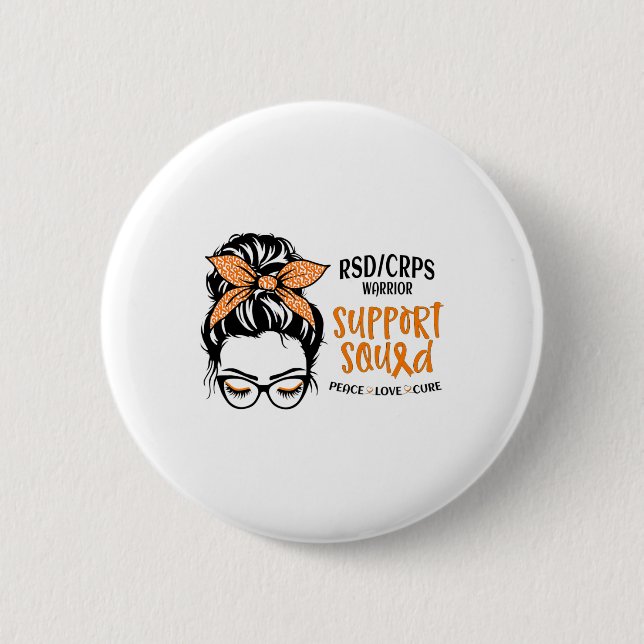 Badge Rond 5 Cm Rsdcrps Équipe de soutien à la sensibilisation des (Devant)