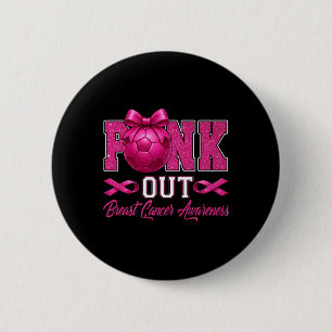 Badge Rond 5 Cm Ruban à nœud coquette de sensibilisation au cancer