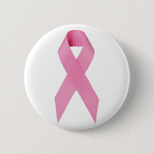 Badge Rond 5 Cm Ruban de cancer du sein