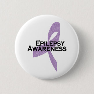 Badge Rond 5 Cm ruban de conscience d'épilepsie