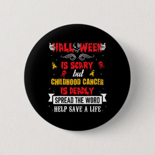 Badge Rond 5 Cm Ruban de sensibilisation au cancer de l'enfance s2