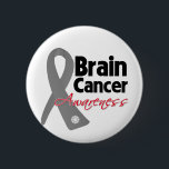 Badge Rond 5 Cm Ruban de sensibilisation au cancer du cerveau<br><div class="desc">. Les rubans de sensibilisation sont populaires pour aider à sensibiliser votre cause et amener les gens à parler de la promotion du cancer. Prenez votre ruban pour le Mois de sensibilisation au cancer du cerveau, des événements de soutien au cancer, des promenades, des collectes de fonds ou n'importe quand...</div>