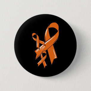 Badge Rond 5 Cm Ruban de sensibilisation au cancer du sang Combatt