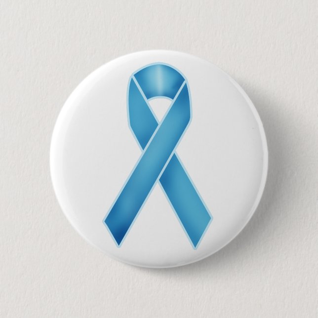 Badge Rond 5 Cm Ruban de turquoise (Devant)