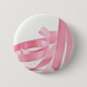 Badge Rond 5 Cm Ruban rose
