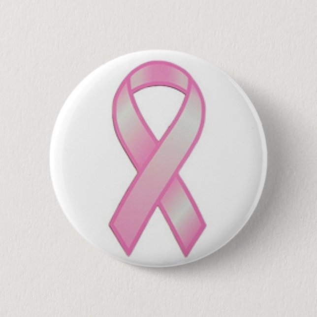 Badge Rond 5 Cm ruban rose (Devant)