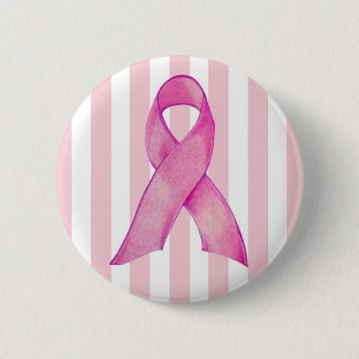 Badge Rond 5 Cm Ruban rose