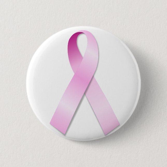 Badge Rond 5 Cm Ruban rose (Devant)