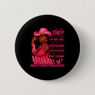 Badge Rond 5 Cm Ruban rose survivante du cancer du sein des femmes