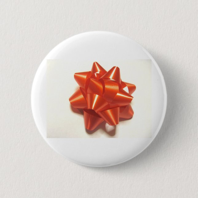 Badge Rond 5 Cm Ruban rouge (Devant)