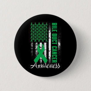 Badge Rond 5 Cm Ruban Vert Kelly de Sensibilisation au Cancer des