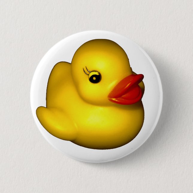Badge Rond 5 Cm Rubber Ducky (Devant)