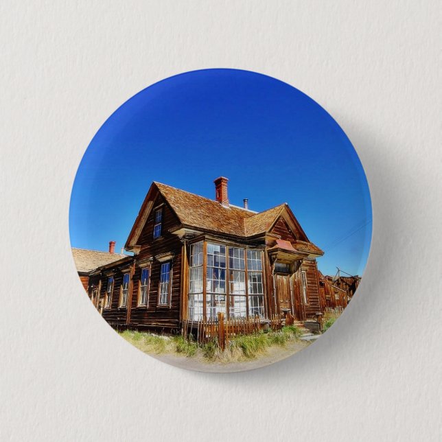 Badge Rond 5 Cm Rues de Bodie (Devant)