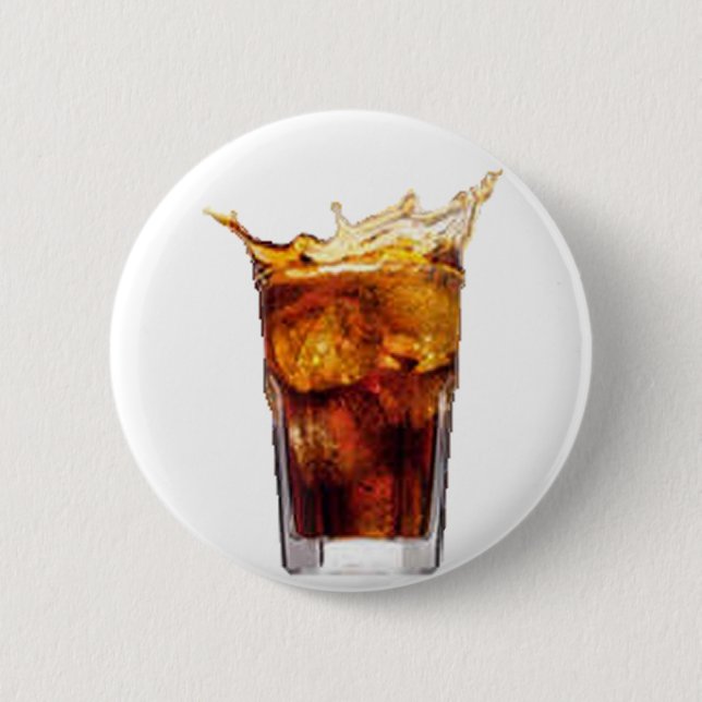 Badge Rond 5 Cm Rum & Cola Button (Devant)