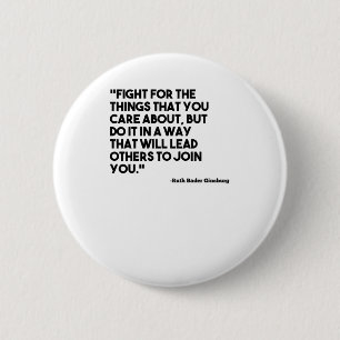 Badge Rond 5 Cm Ruth Bader Ginsburg Citations Care