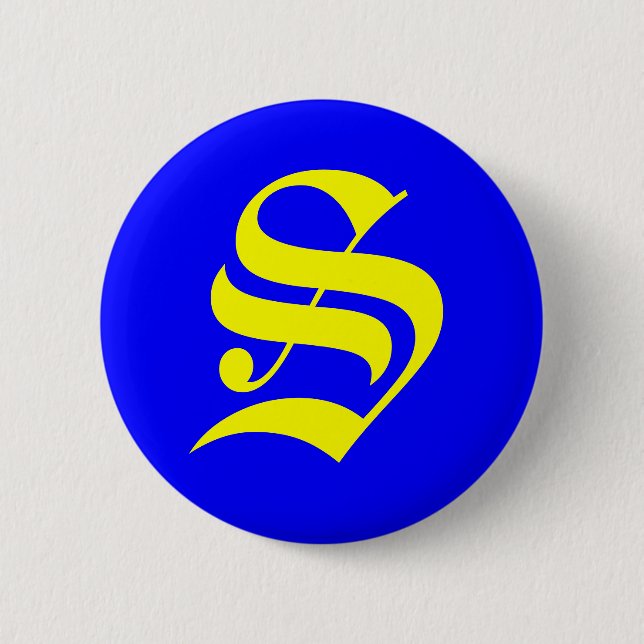 BADGE ROND 5 CM S - ANCIEN ANGLAIS (Devant)