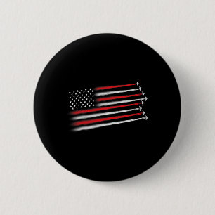Badge Rond 5 Cm S patriotiques pour hommes Bomber 4 juillet S pour