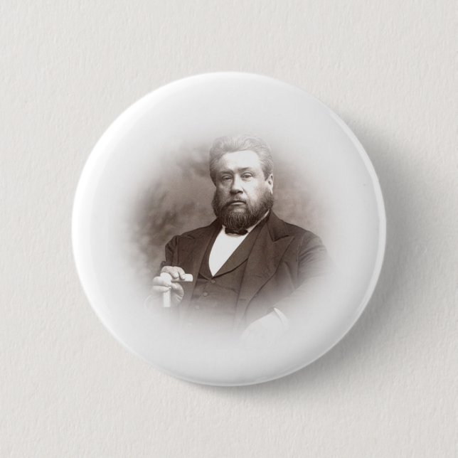 Badge Rond 5 Cm Sa croyance était le Christ crucifié (Devant)