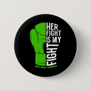 Badge Rond 5 Cm Sa Lutte Est Ma Lutte Bile Duction Cancer Sensibil