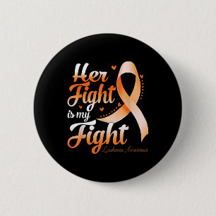 Badge Rond 5 Cm Sa lutte est ma lutte Guerrière de sensibilisation