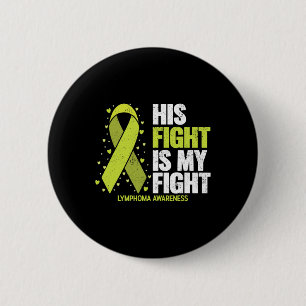 Badge Rond 5 Cm Sa lutte est ma lutte Sensibilisation au cancer du