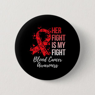 Badge Rond 5 Cm Sa lutte est ma lutte Sensibilisation au cancer du