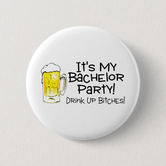 Badge Rond 5 Cm Sa ma bière d'enterrement de vie de jeune garçon