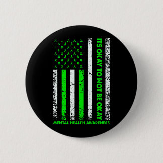 Badge Rond 5 Cm Sa prestation de sensibilisation à la santé mental