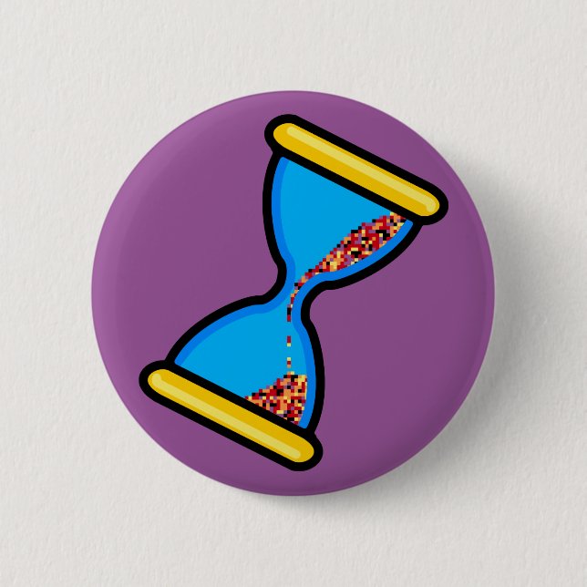 Badge Rond 5 Cm Sables étranges (Devant)