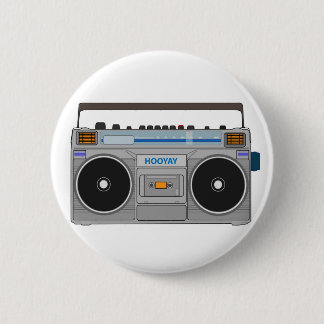 Badge Rond 5 Cm SABLEUSE des années 80 BOOMBOX/GHETTO