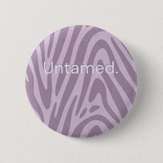 Badge Rond 5 Cm Sac à imprimé zèbre violet
