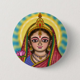 Badge Rond 5 Cm Sac à main de la déesse Sita