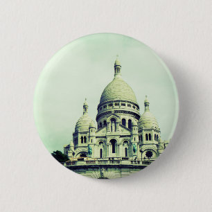 Badge Rond 5 Cm Sacre Coeur