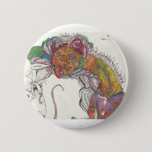 Badge Rond 5 Cm Sacredieu ! Pin de