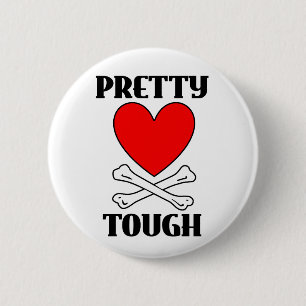 Badge Rond 5 Cm Sacrément Dur à Avaler