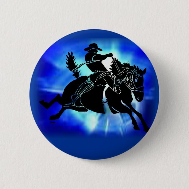 Badge Rond 5 Cm Saddlebronc 202 (Devant)