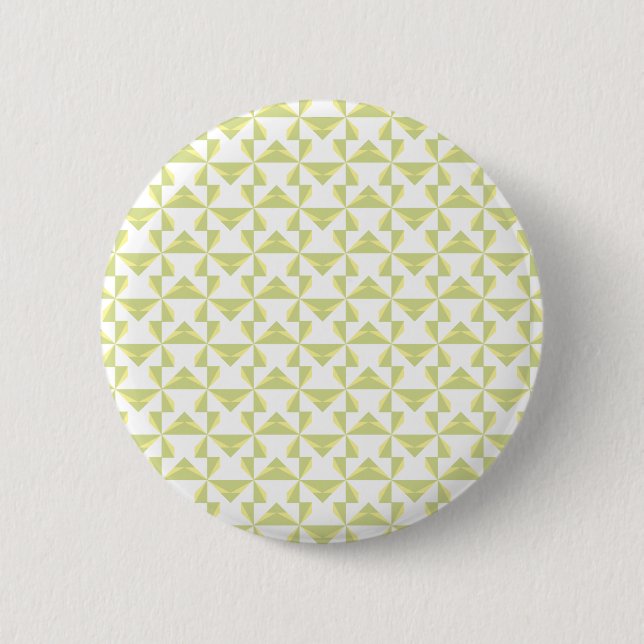 Badge Rond 5 Cm Sage Pinwheels (Devant)