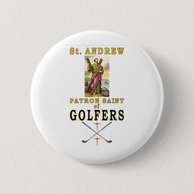 BADGE ROND 5 CM SAINT ANDREW (Devant)