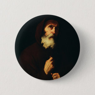Badge Rond 5 Cm Saint François de Paule