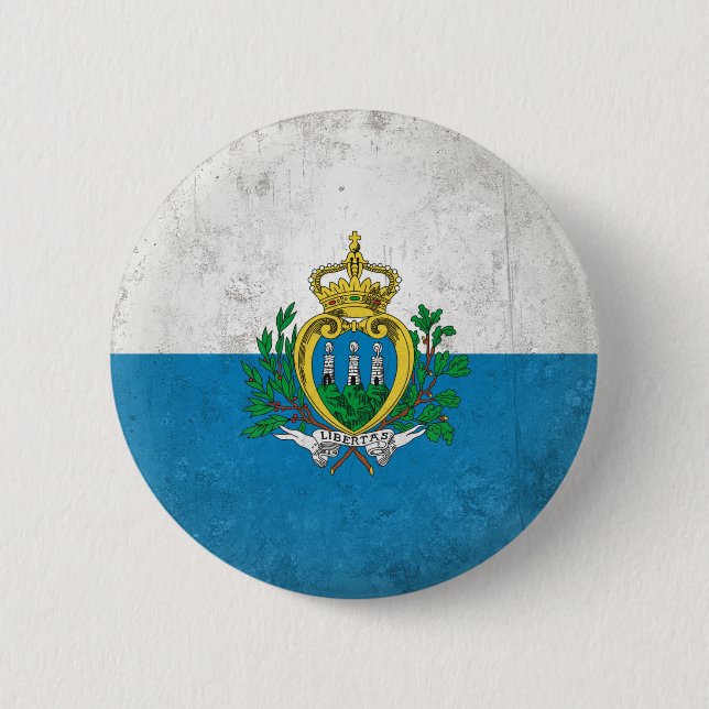 Badge Rond 5 Cm Saint-Marin (Devant)